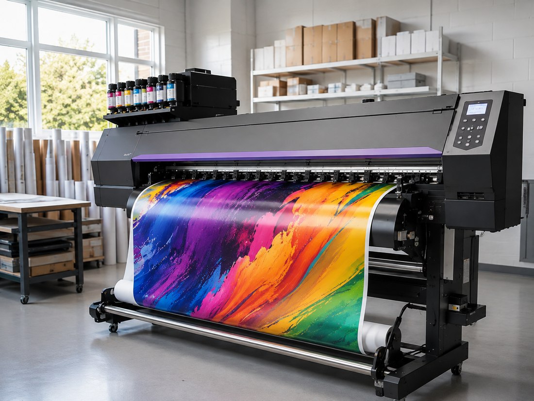 Digitaldruck – Großformatdrucker im Einsatz